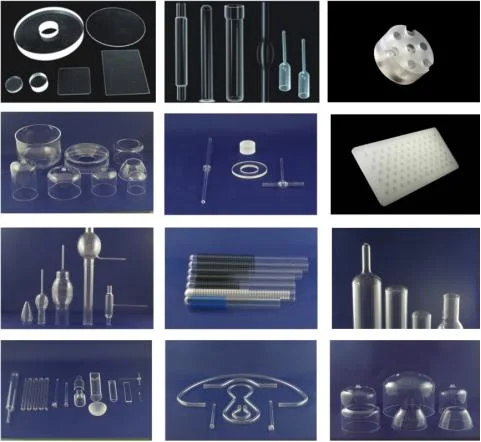 Fused Quartz Flange for Semiconductor Applications